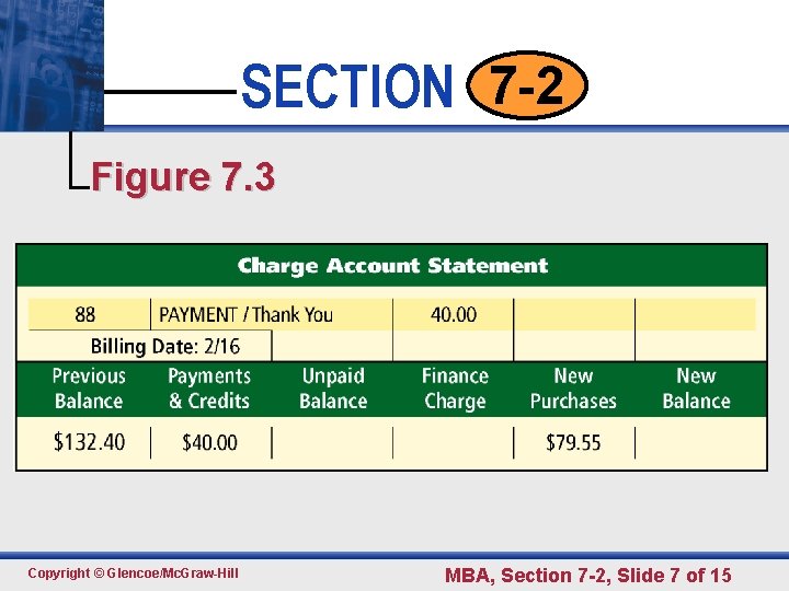 SECTION 7 -2 • • • Click to edit Figure 7. 3 Master text