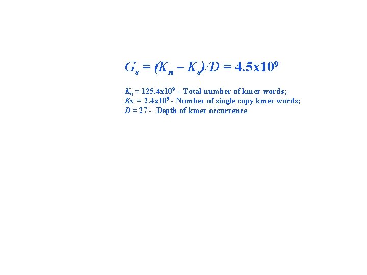 Gs = (Kn – Ks)/D = 4. 5 x 109 Kn = 125. 4