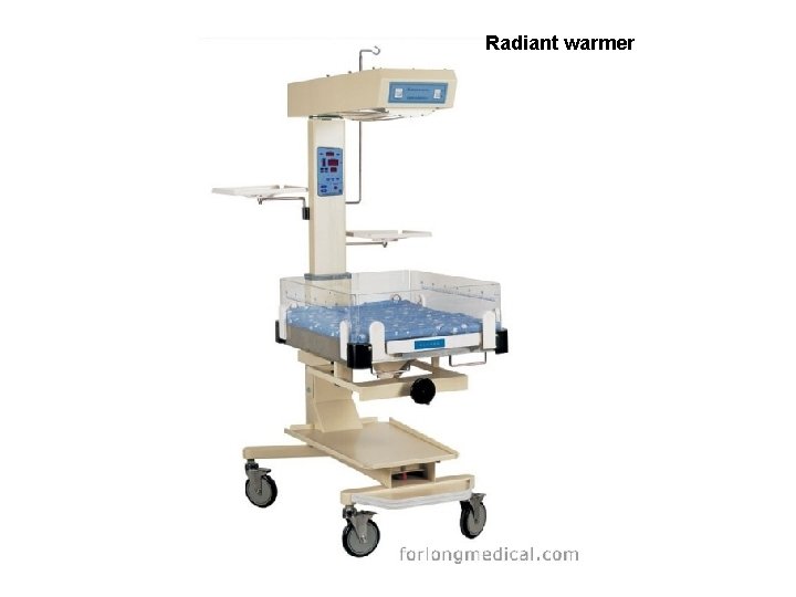 Radiant warmer 