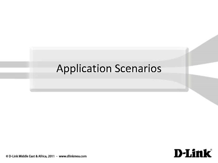 Application Scenarios 