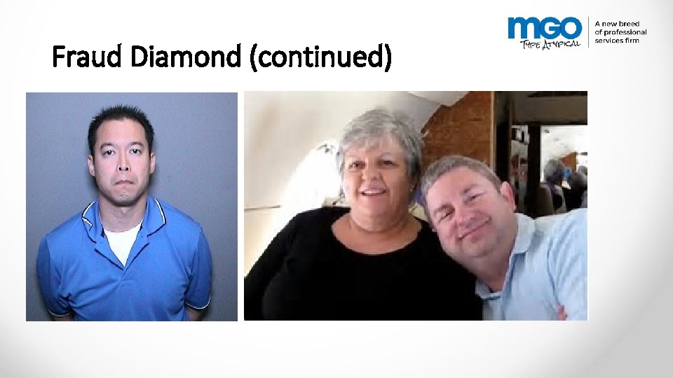 Fraud Diamond (continued) 