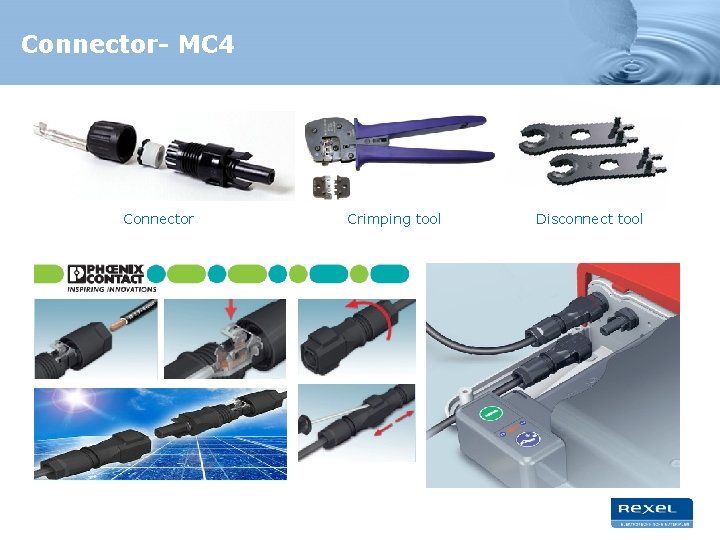 Connector- MC 4 Connector Crimping tool Disconnect tool 