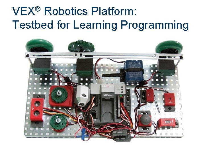 VEX® Robotics Platform: Testbed for Learning Programming 