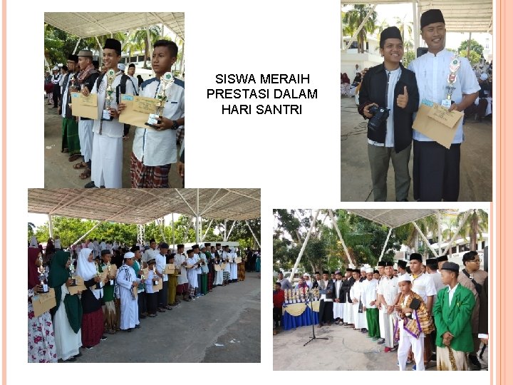 SISWA MERAIH PRESTASI DALAM HARI SANTRI SISWA MERAIH PRESTASI DALAM HARI SANTRI