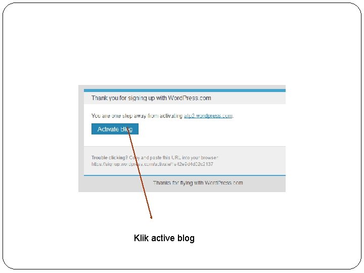Klik active blog Klik active blog