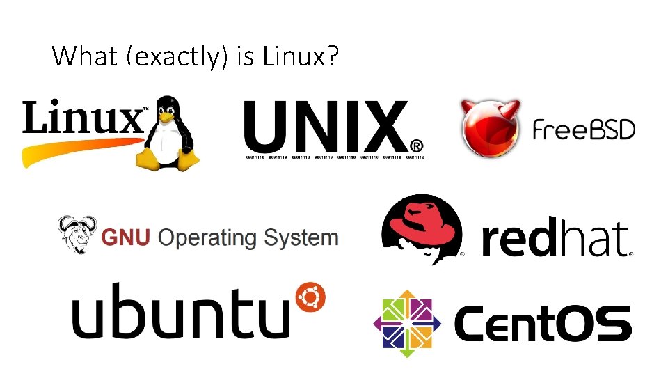 What (exactly) is Linux? 