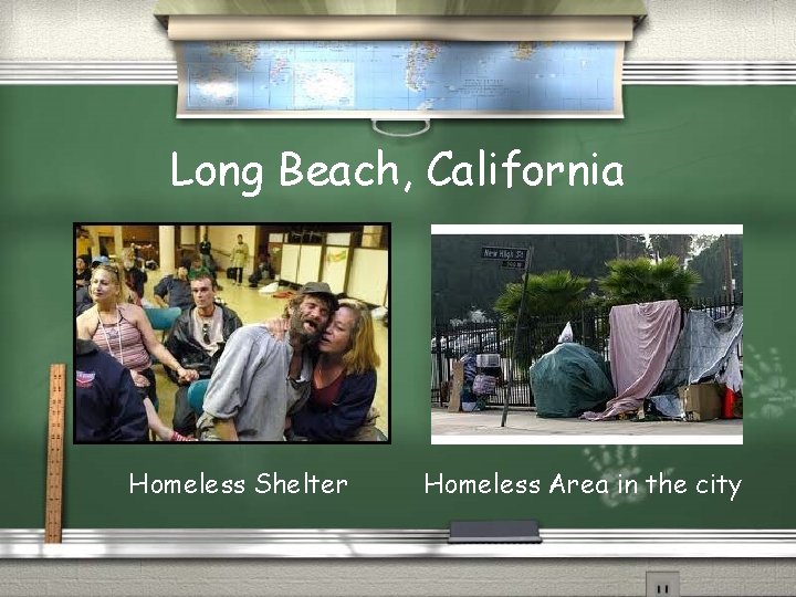 Long Beach, California Homeless Shelter Homeless Area in the city 