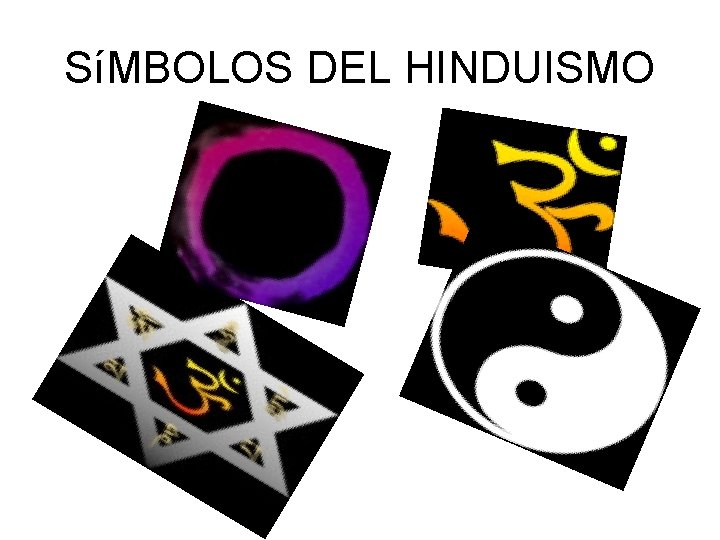 SíMBOLOS DEL HINDUISMO 