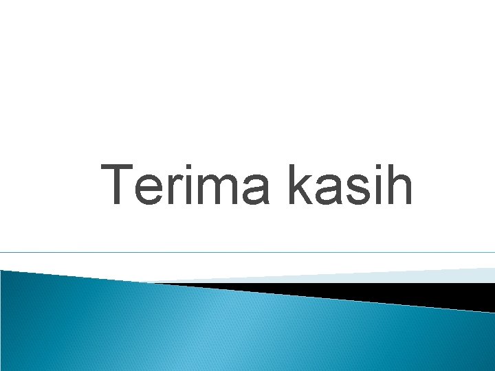Terima kasih 