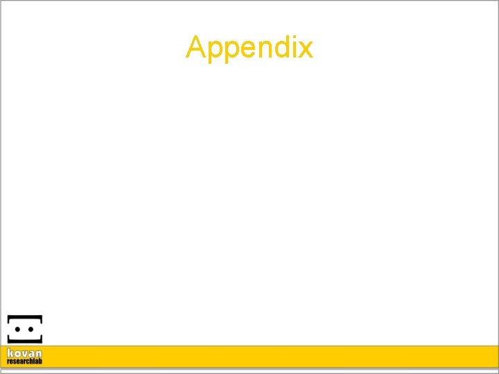 Appendix 