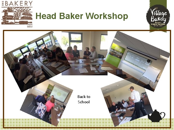 Head Baker Workshop Back to School 