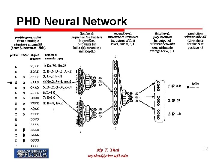 PHD Neural Network My T. Thai mythai@cise. ufl. edu 133 