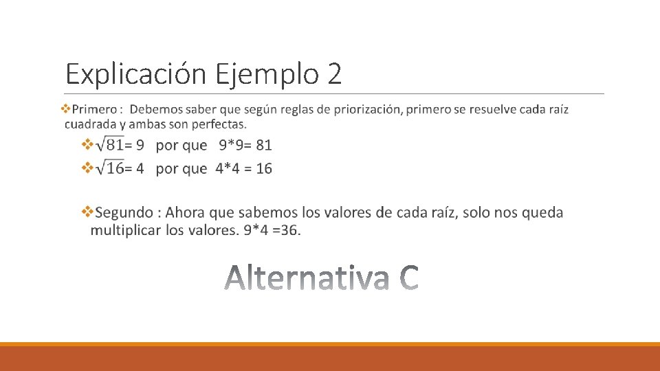 Explicación Ejemplo 2 