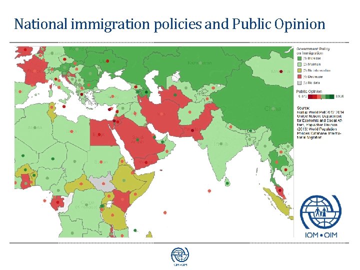 National immigration policies and Public Opinion 