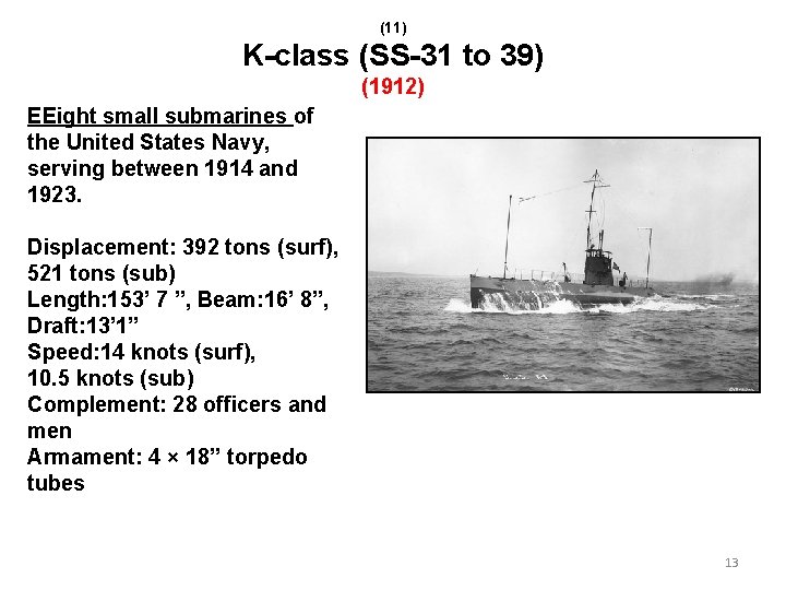Submarines List of submarine classes of the United