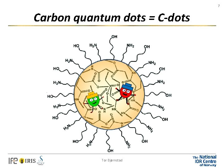 7 Carbon quantum dots = C-dots Tor Bjørnstad 