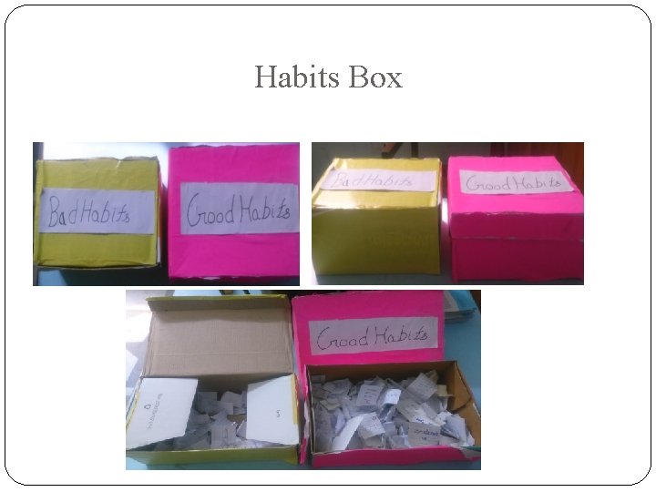 Habits Box 