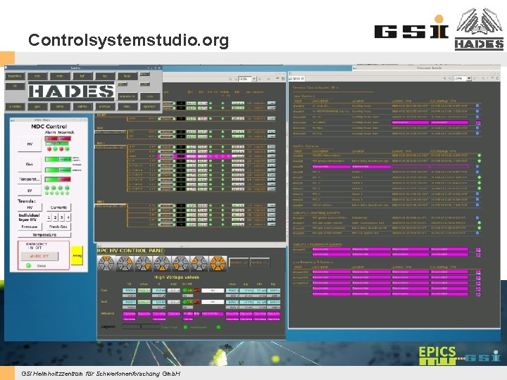 Controlsystemstudio. org GSI Helmholtzzentrum für Schwerionenforschung Gmb. H Controlsystemstudio. org GSI Helmholtzzentrum für Schwerionenforschung Gmb. H