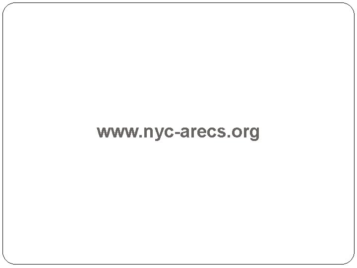 www. nyc-arecs. org 