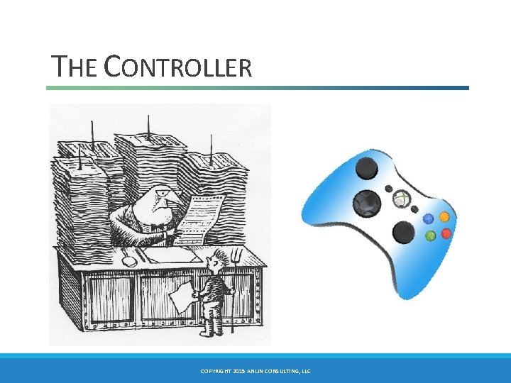 THE CONTROLLER COPYRIGHT 2015 ANLIN CONSULTING, LLC 