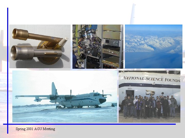 CIMS Inlets, rack, C 130 photos Spring 2001 AGU Meeting 
