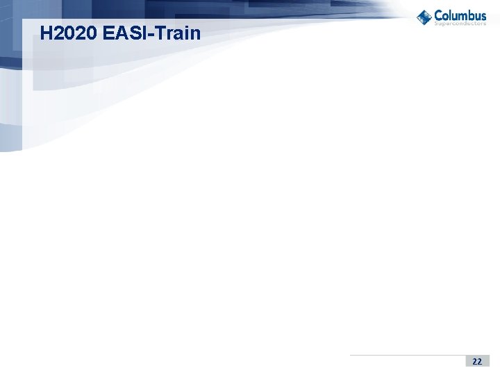 H 2020 EASI-Train 22 