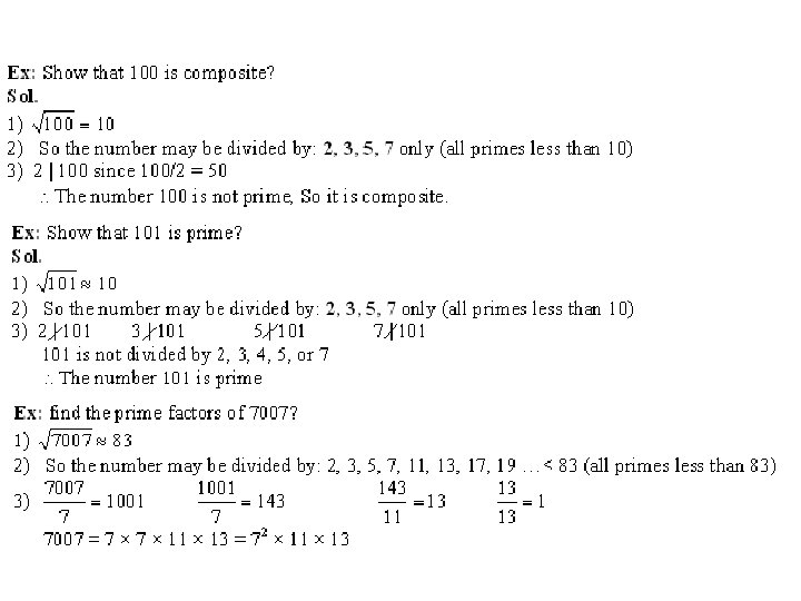 Module #9 – Number Theory 9/15/2020 8 