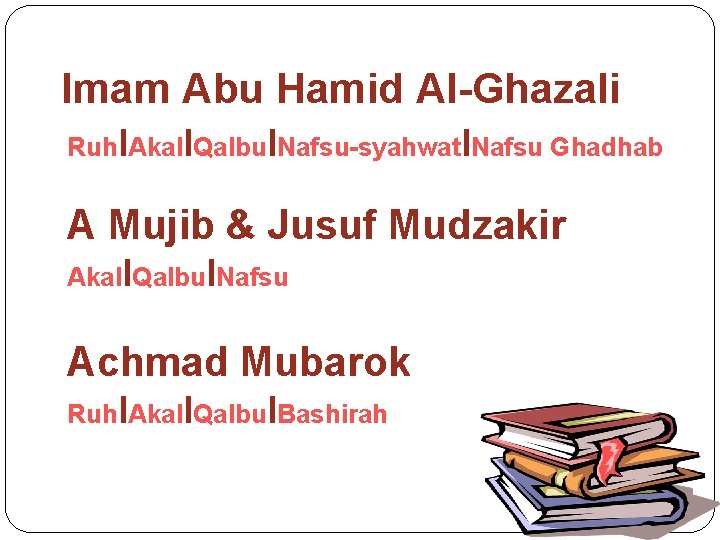 Imam Abu Hamid Al-Ghazali Ruhl. Akall. Qalbul. Nafsu-syahwatl. Nafsu Ghadhab A Mujib & Jusuf
