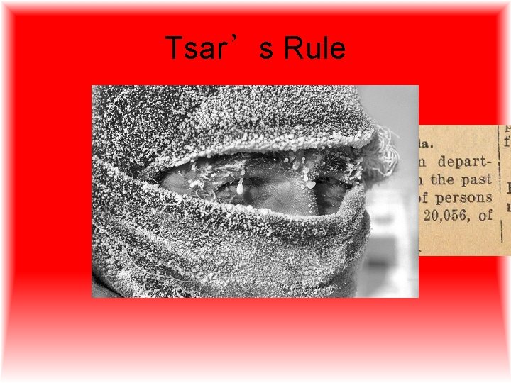 Tsar’s Rule 