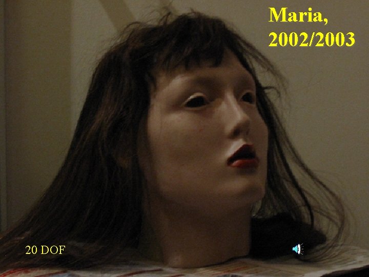 Maria, 2002/2003 20 DOF 