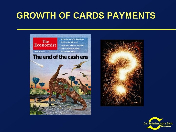 GROWTH OF CARDS PAYMENTS De Nederlandsche Bank Eurosysteem 
