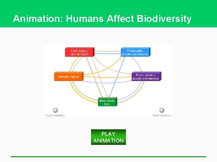 Animation: Humans Affect Biodiversity PLAY ANIMATION 