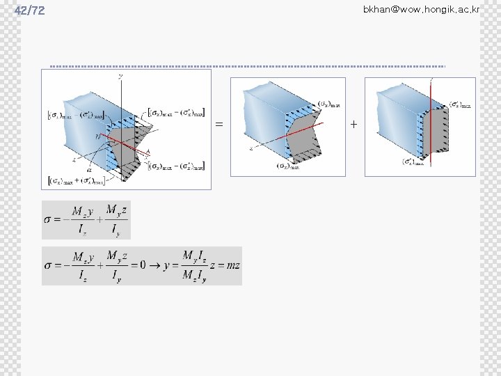bkhan@wow. hongik. ac. kr 42/72 = + 