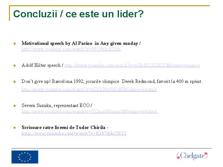 Concluzii / ce este un lider? Motivational speech by Al Pacino in Any given