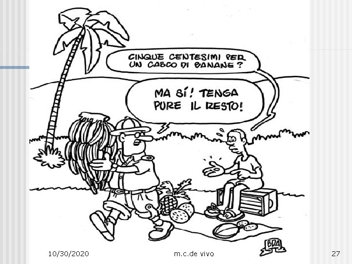 Il consumatore 10/30/2020 m. c. de vivo 27 