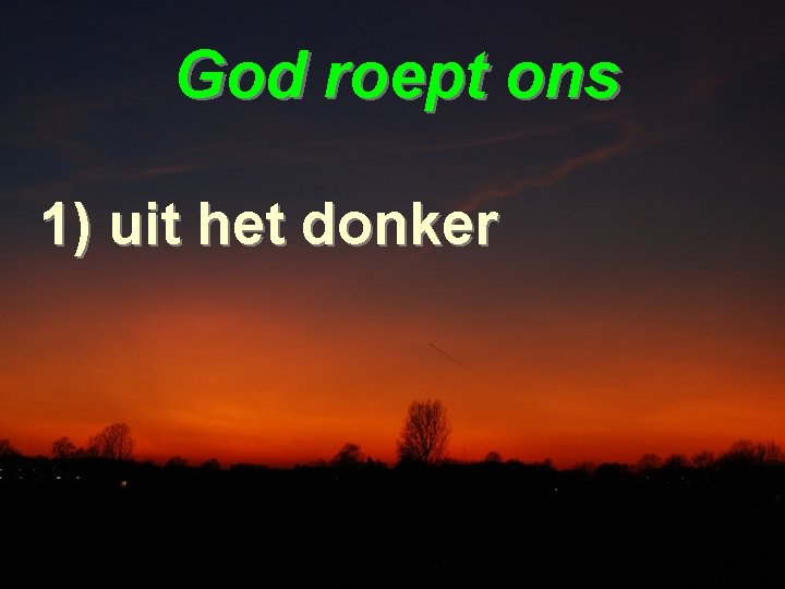 Liturgie God roept ons Opw. 194 Kinderen zingen Kom aan boord Lz. 1 Petrus