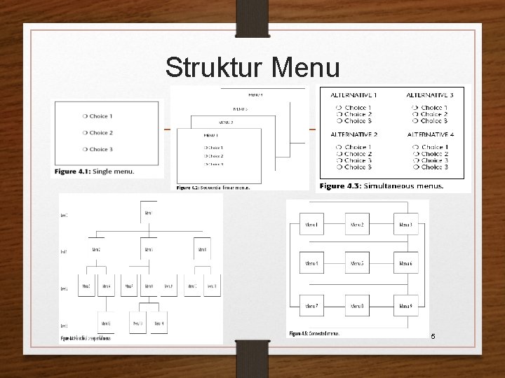 Struktur Menu 5 