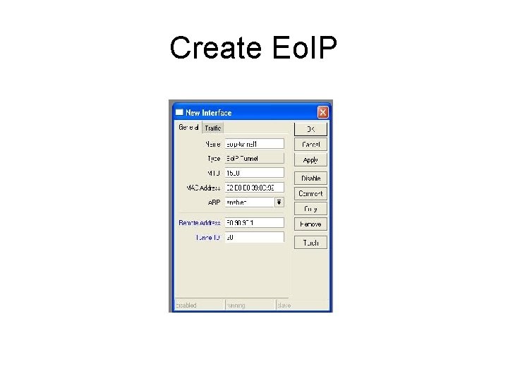 Create Eo. IP 