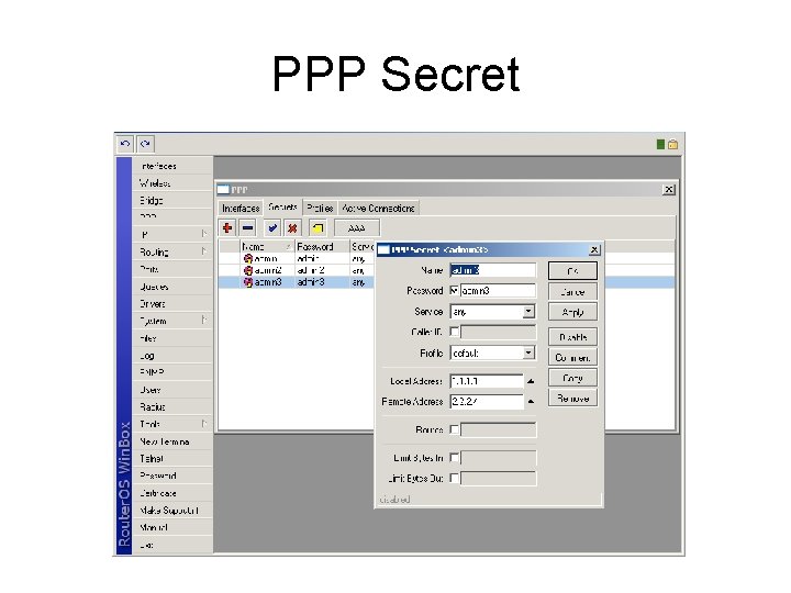 PPP Secret 