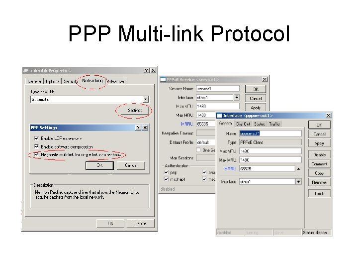 PPP Multi-link Protocol 