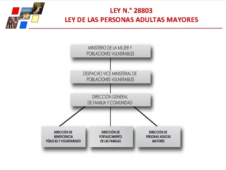 LEY N. ° 28803 LEY DE LAS PERSONAS ADULTAS MAYORES 