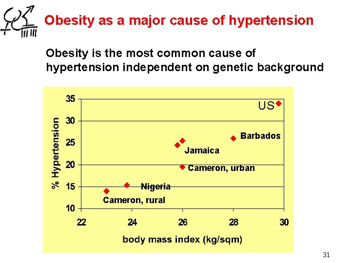 Obesity as a major cause of hypertension Obesity is the most common cause of