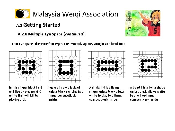 Malaysia Weiqi Association A. 2 Getting Started A. 2. 8 Multiple Eye Space (continued)