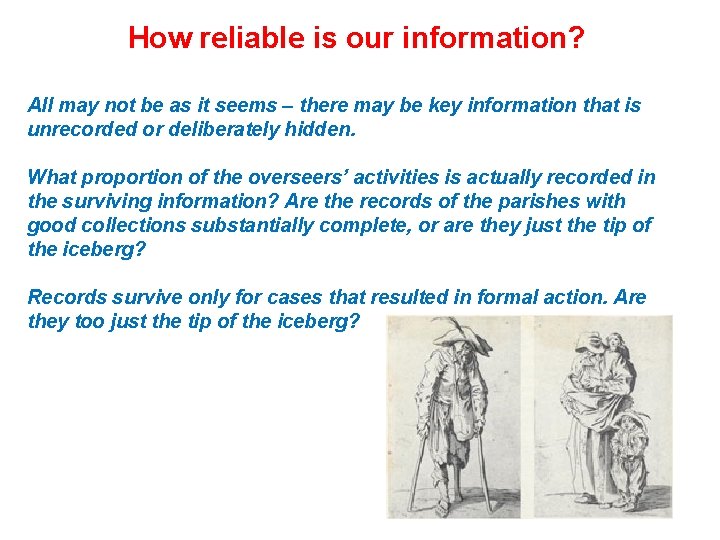 How reliable is our information? All may not be as it seems – there