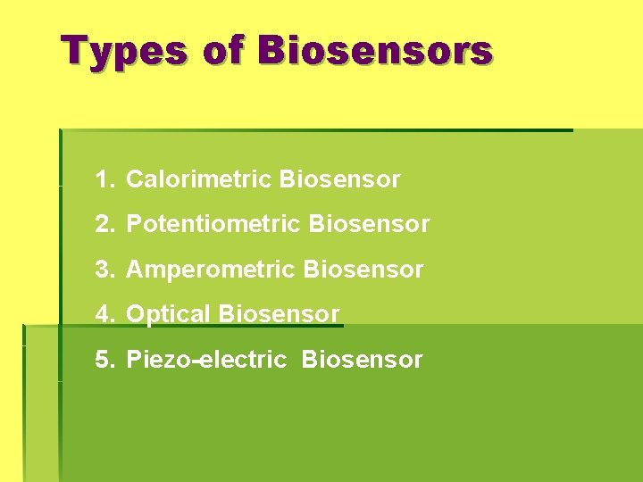 What is a Biosensor Biosensor Any device that