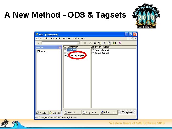A New Method - ODS & Tagsets 