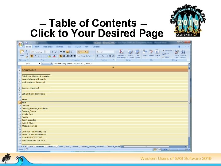 -- Table of Contents -Click to Your Desired Page 