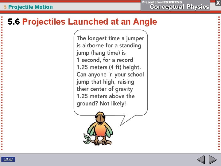 5 Projectile Motion 5. 6 Projectiles Launched at an Angle 