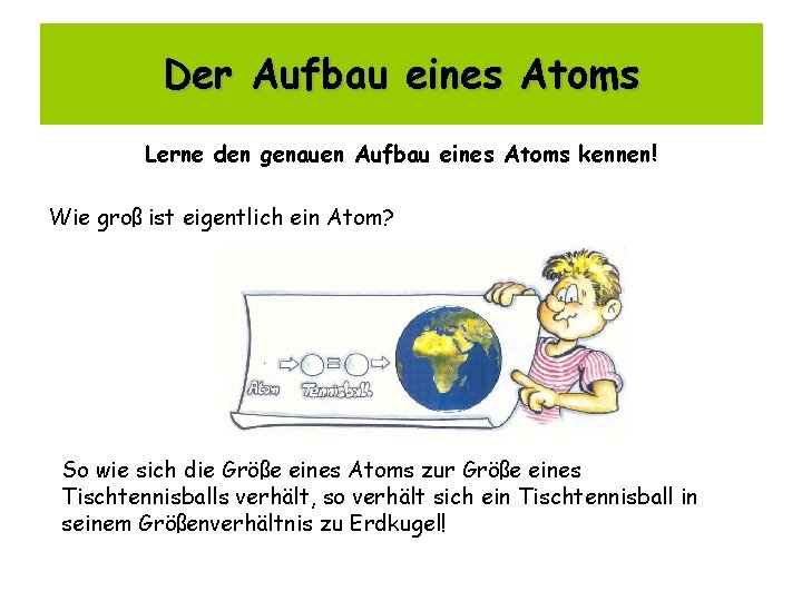 Der Aufbau eines Atoms Lerne den genauen Aufbau eines Atoms kennen! Wie groß ist Der Aufbau eines Atoms Lerne den genauen Aufbau eines Atoms kennen! Wie groß ist