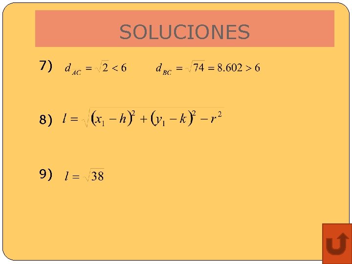 SOLUCIONES 7) 8) 9) 